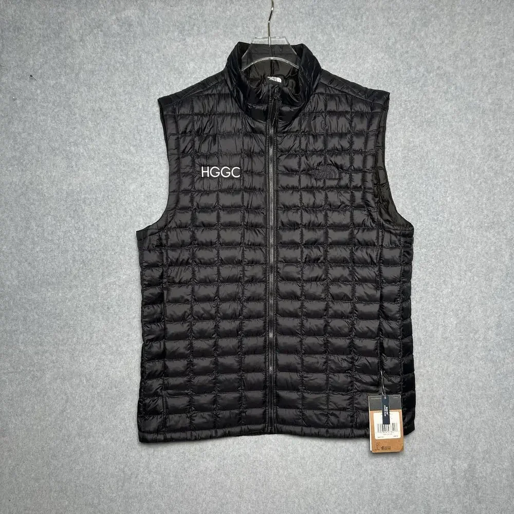 The North Face ThermoBall Eco Vest Mens L Black HGGC Lawson Young NWT
